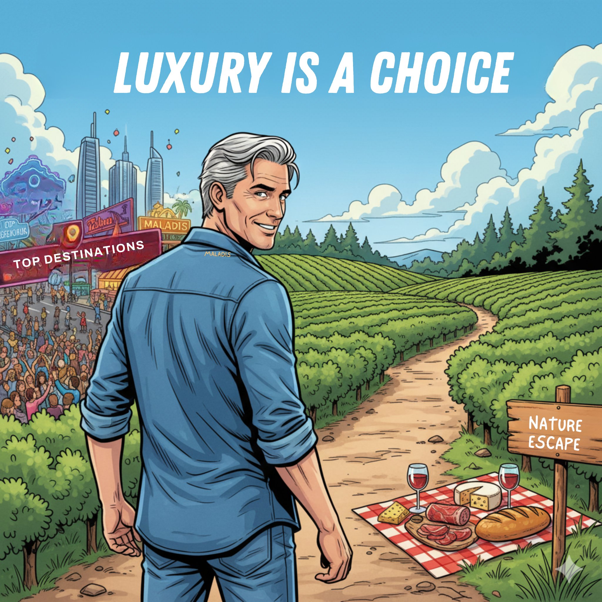 Karikatura Mila Triller